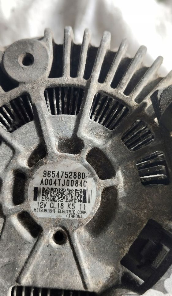 Alternator peugeot citroen ford volvo 2.0 hdi tdci 9654752880 A004TJ0084C 6