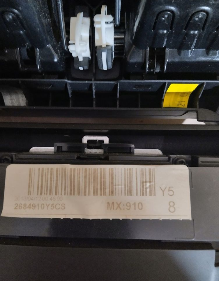 Konsola środkowa panel kratki nawiewu volvo V40 ii 2 3