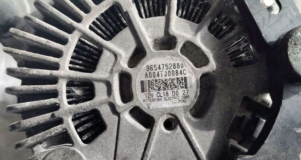 Alternator peugeot citroen ford volvo 2.0 hdi tdci 9654752880 A004TJ0084C 2